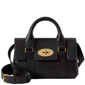 Mulberry Mini Heritage Bayswater Black 